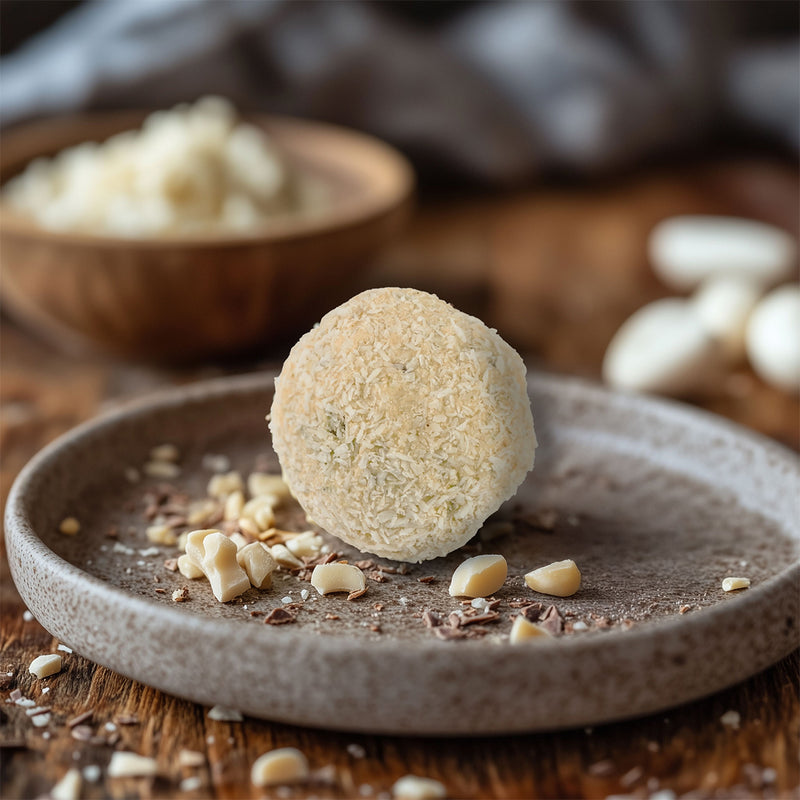 White Chocolate & Pistachio Protein Ball