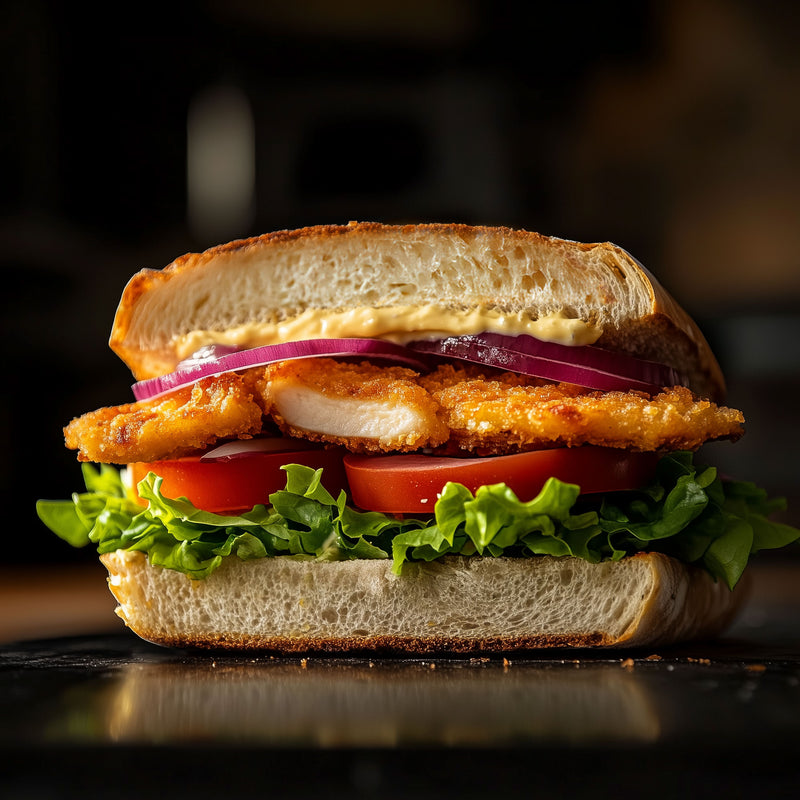 Chicken Schnitzel Panini