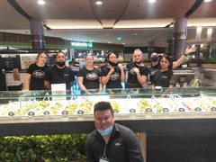 The Karrinyup team standing in front of the new store