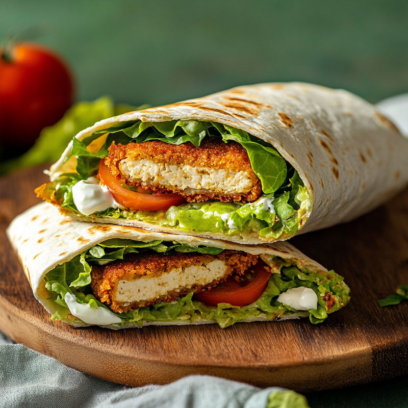Plant-Based Schnitzel Wrap