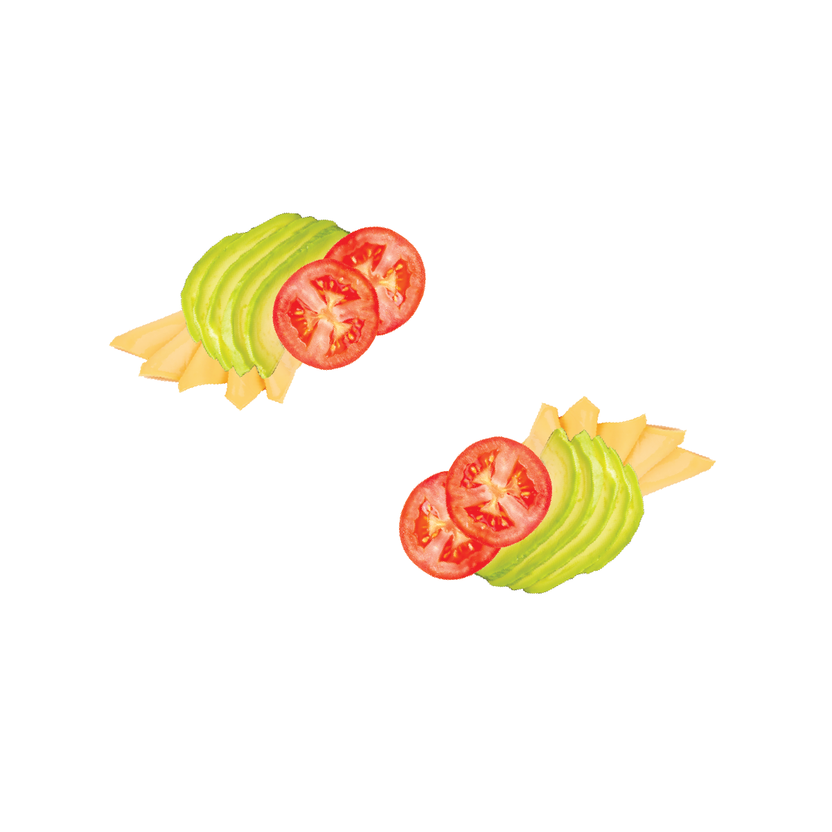 Avocado, Cheese & Tomato on Quinoa & Soy