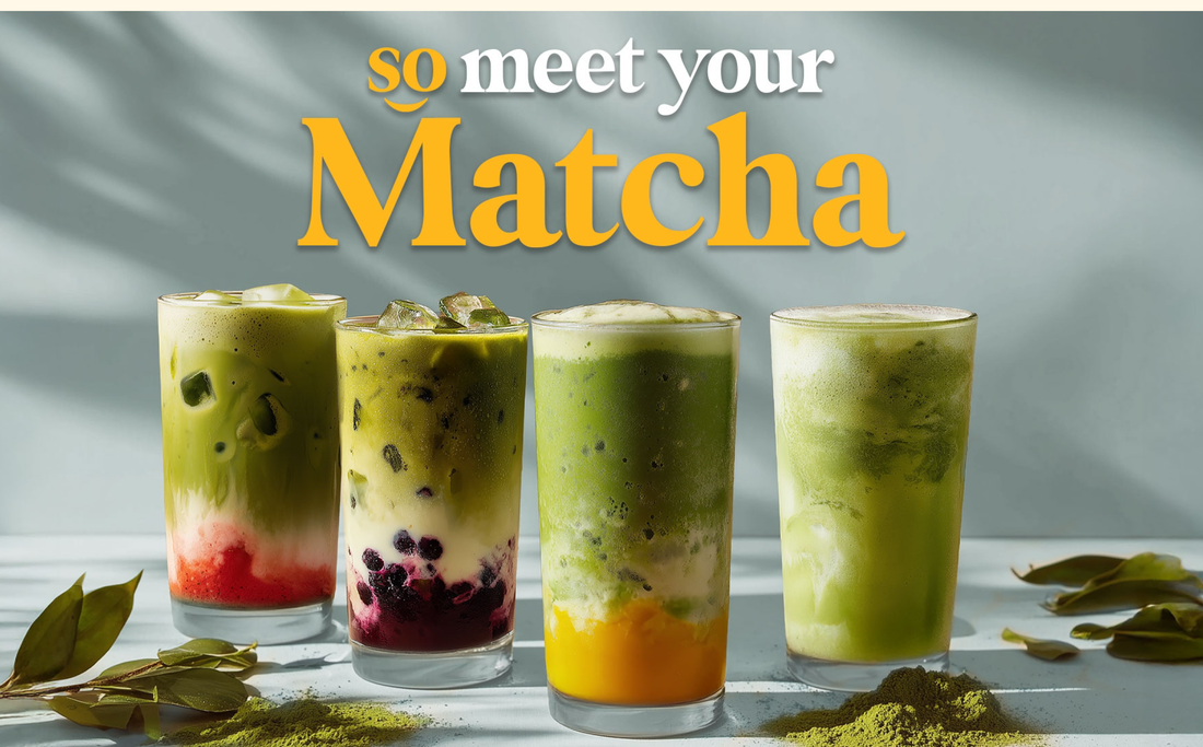 Meet Your Matcha: 5 Iced Matcha Flavours You’ll Want on Repeat